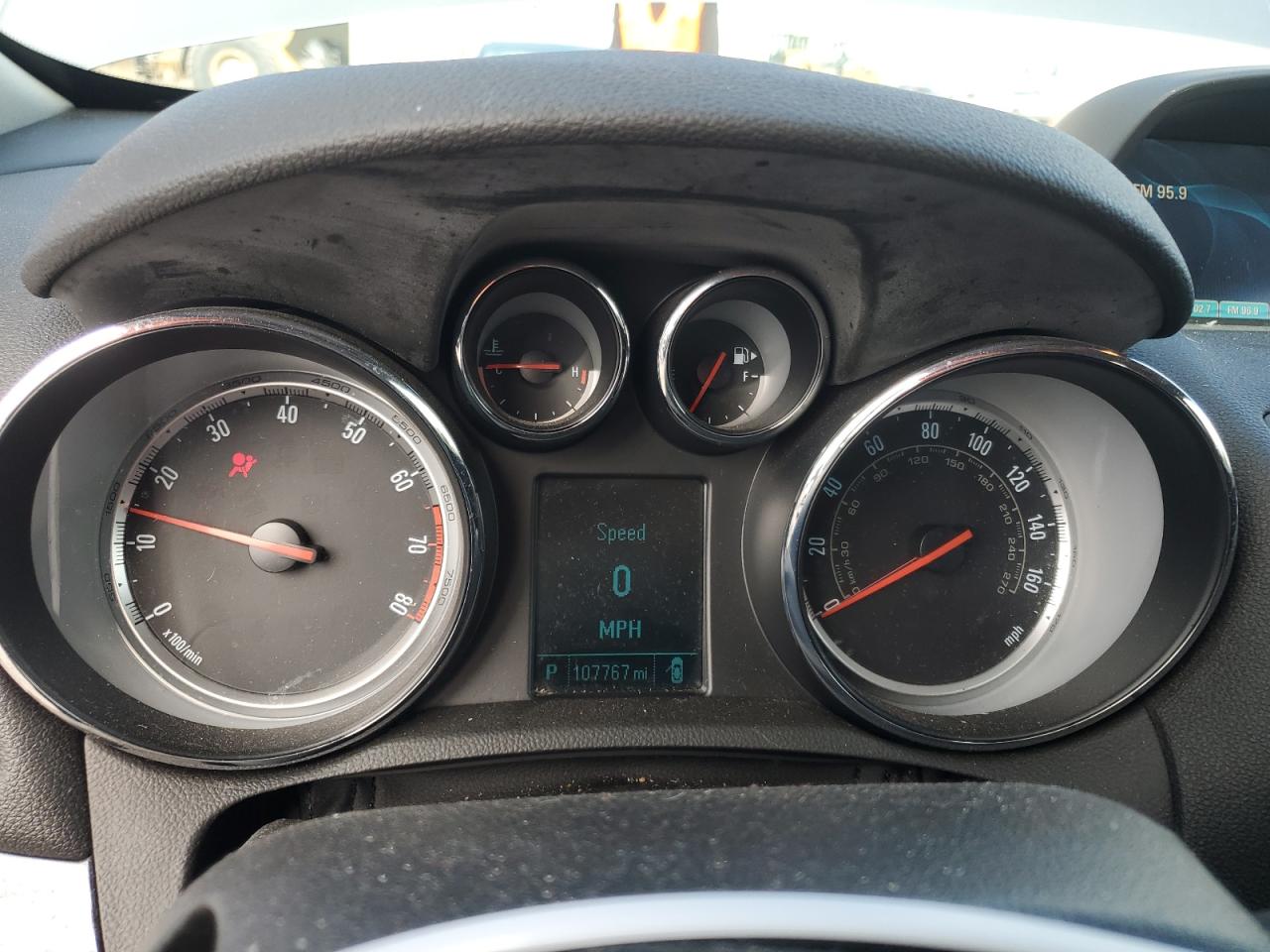 2014 Buick Encore VIN KL4CJFSB2EB565223 Copart auction photo, front end damage thumbnail 9
