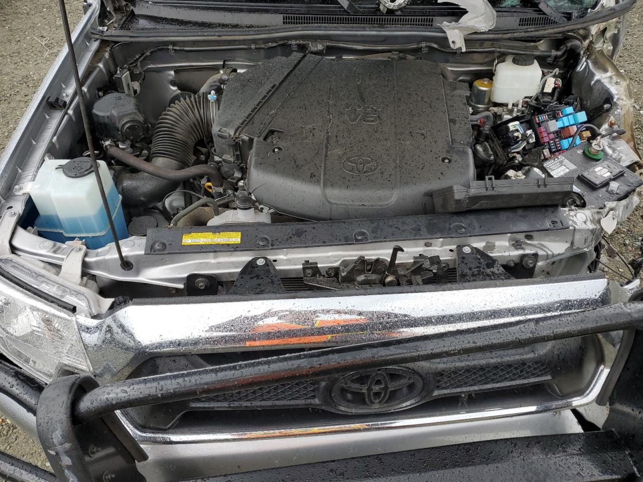 2015 Toyota Tacoma VIN 5TFUU4EN0FX144861 Copart auction photo, all over damage thumbnail 11