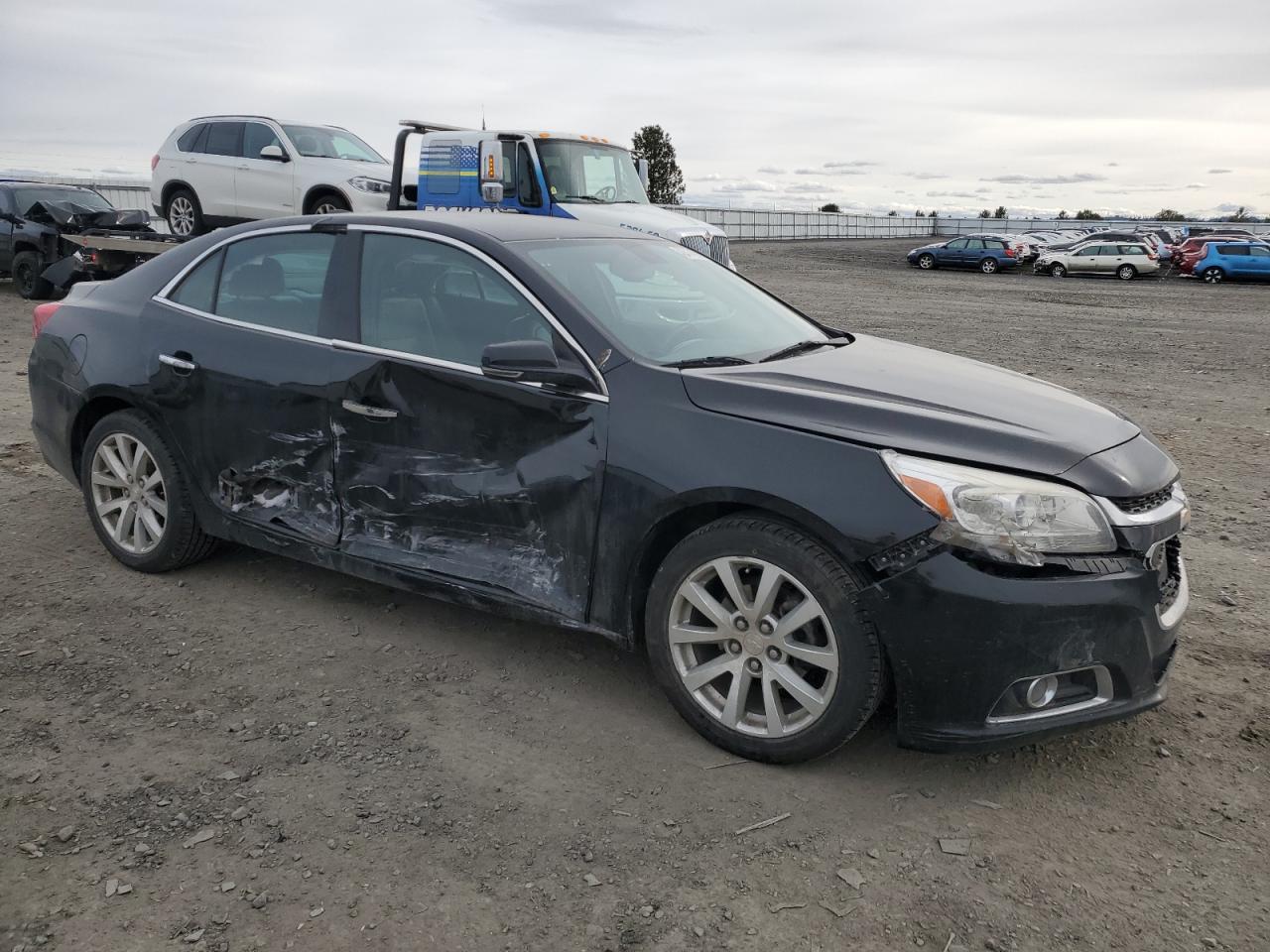 2016 Chevrolet Malibu VIN 1G11E5SA6GU142938 Copart auction photo, side / front end damage thumbnail 4