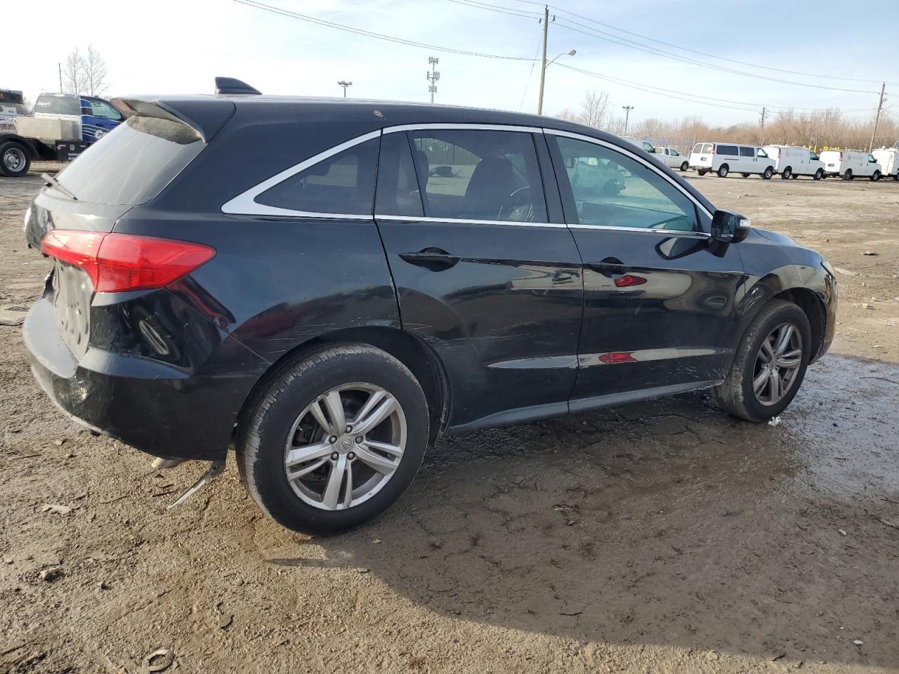 2014 Acura RDX VIN 5J8TB4H38EL006469 Copart auction photo, rear end / front end damage thumbnail 3