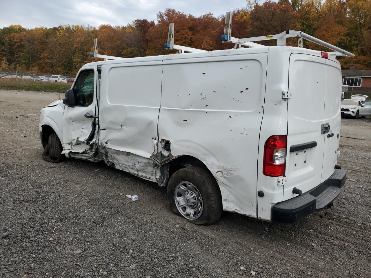 2018 Nissan NV VIN 1N6BF0KY4JN812817 Copart auction photo, all over damage thumbnail 2
