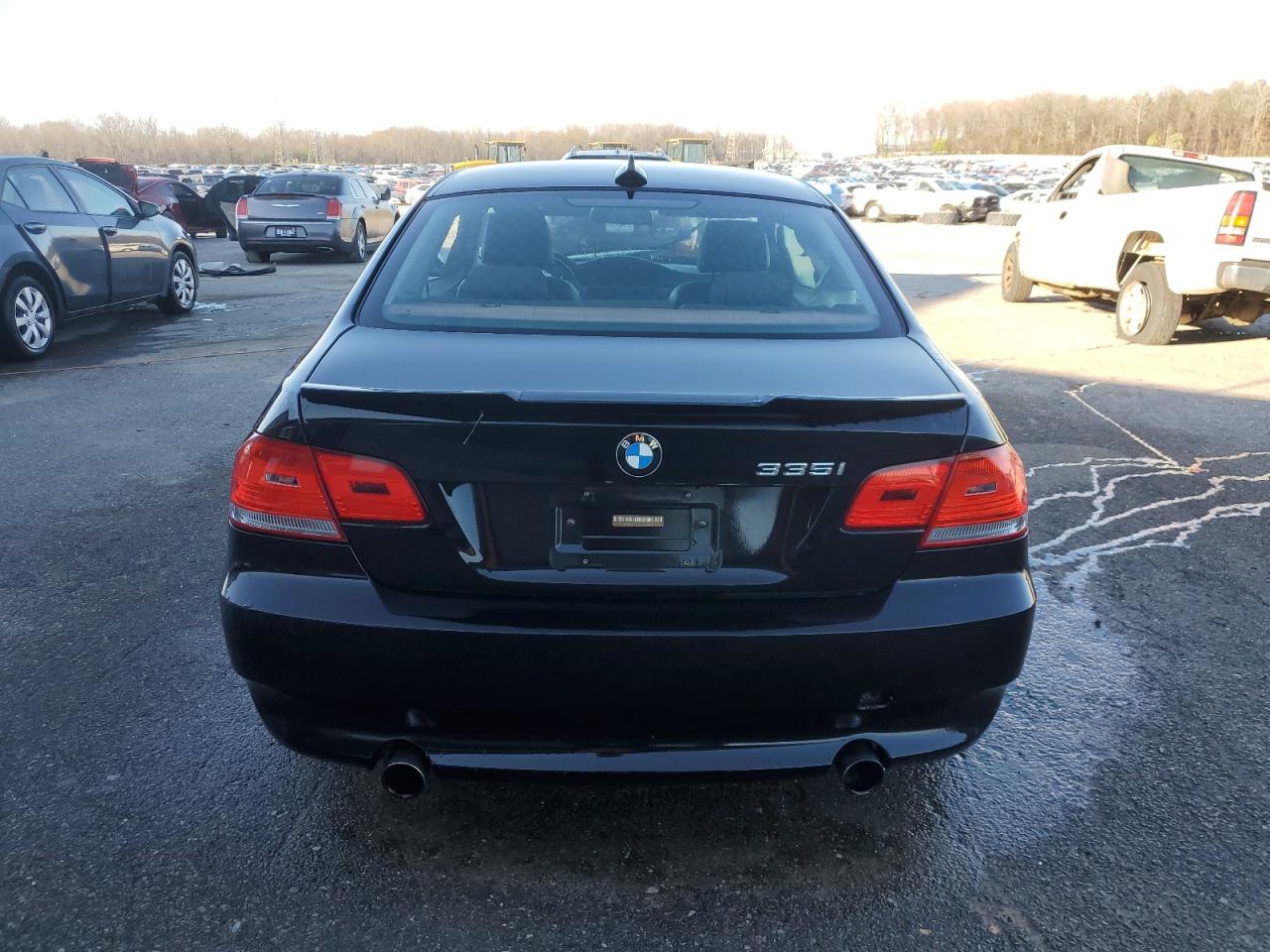 2009 BMW 3er VIN WBAWB73579P046835 Copart auction photo, front end / side damage thumbnail 6