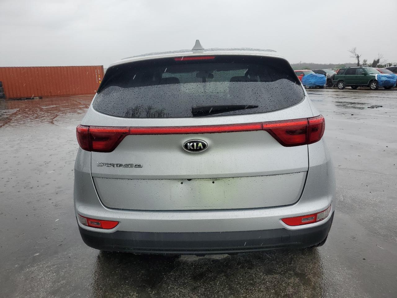 2018 KIA Sportage VIN KNDPM3AC4J7455746 Copart auction photo, front end / side damage thumbnail 6
