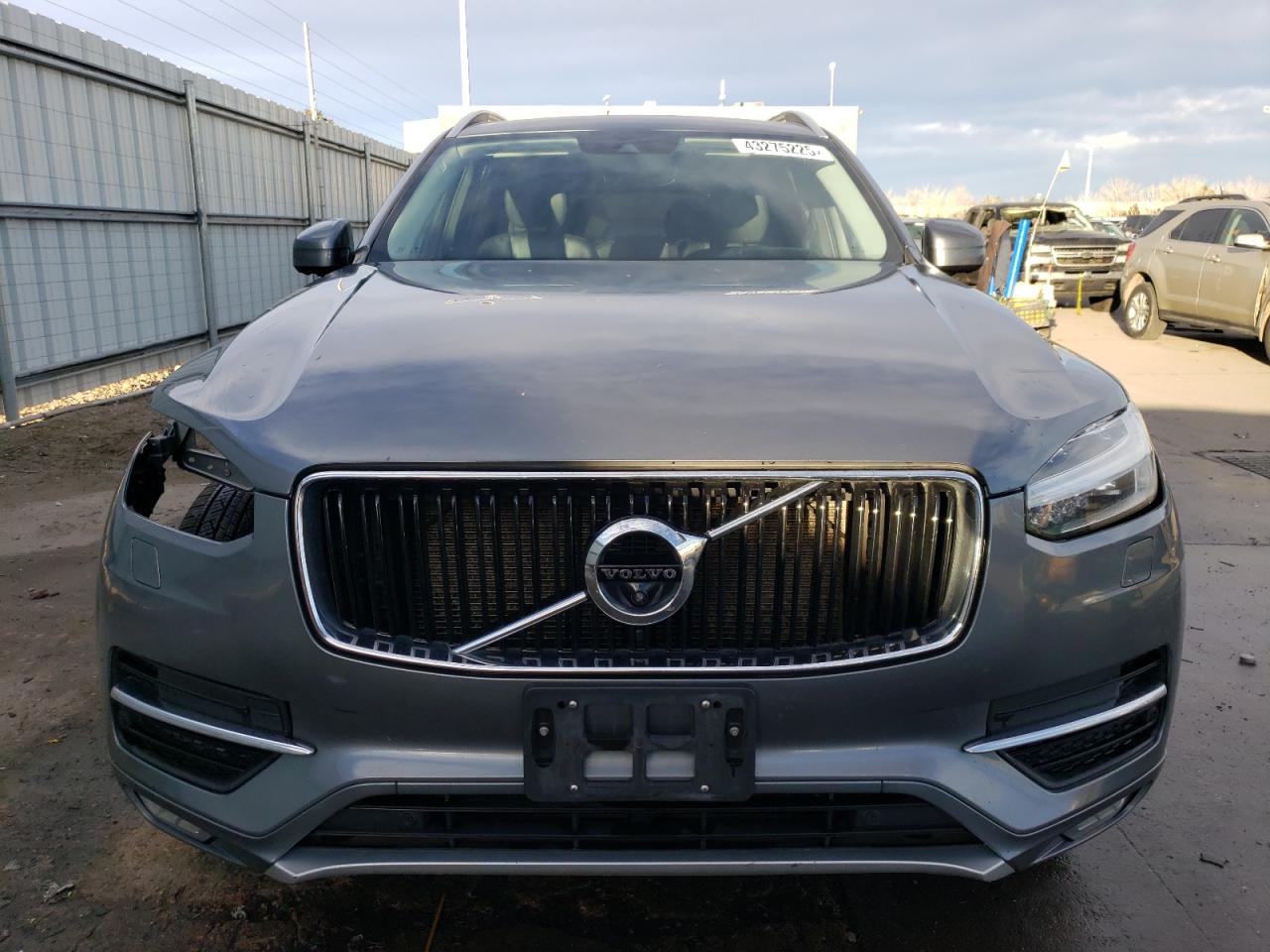 2019 Volvo XC90 VIN YV4A22PK0K1502406 Copart auction photo, side / front end damage thumbnail 5