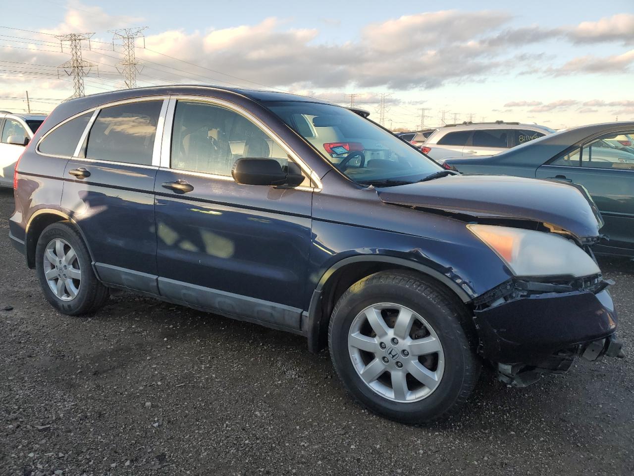 2008 Honda CR-V VIN 5J6RE48578L043559 Copart auction photo, front end / minor dent/scratches damage thumbnail 4