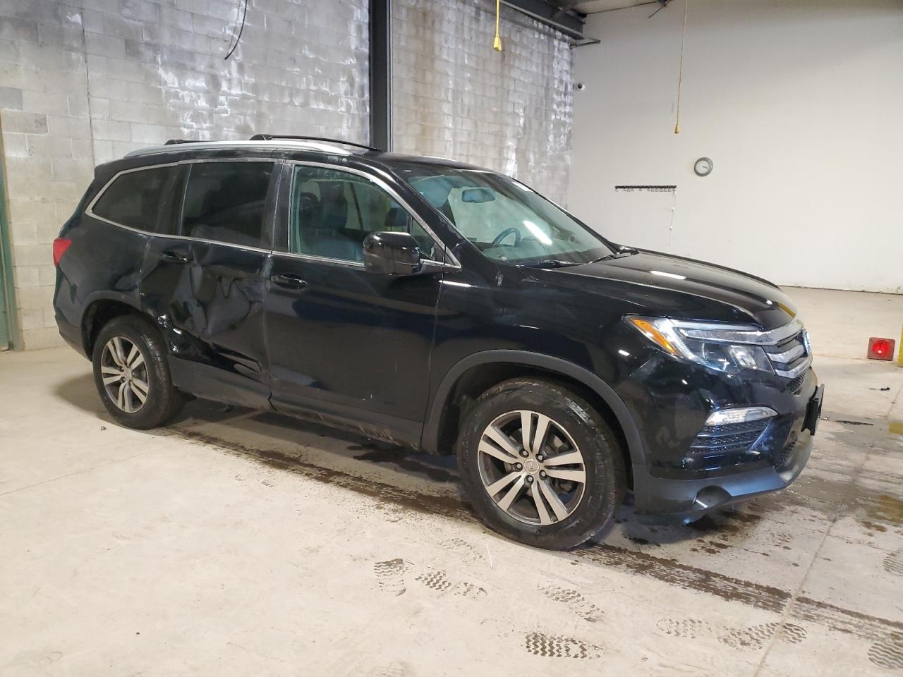 2018 Honda Pilot VIN 5FNYF6H55JB062095 Copart auction photo, side / rear end damage thumbnail 4