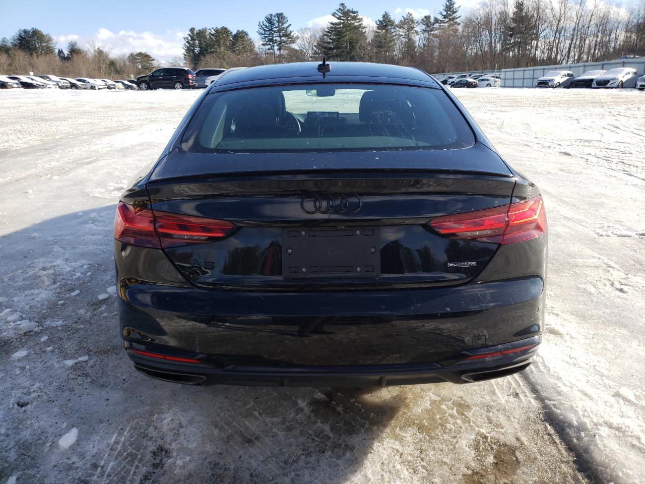 2024 Audi A5 VIN WAUFACF56RA067007 Copart auction photo, front end / undercarriage damage thumbnail 6