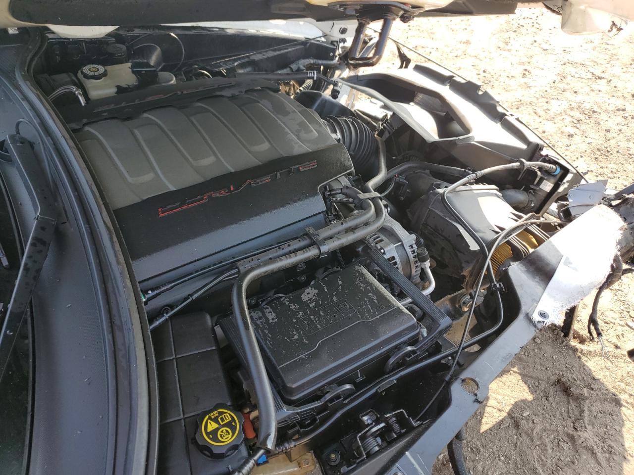 2016 Chevrolet Corvette VIN 1G1YK2D74G5115237 Copart auction photo, all over damage thumbnail 12