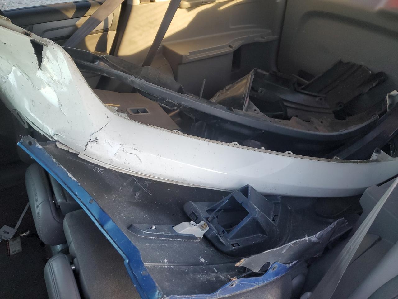 2009 Honda CR-V VIN 5J6RE48749L043036 Copart auction photo, front end damage thumbnail 13
