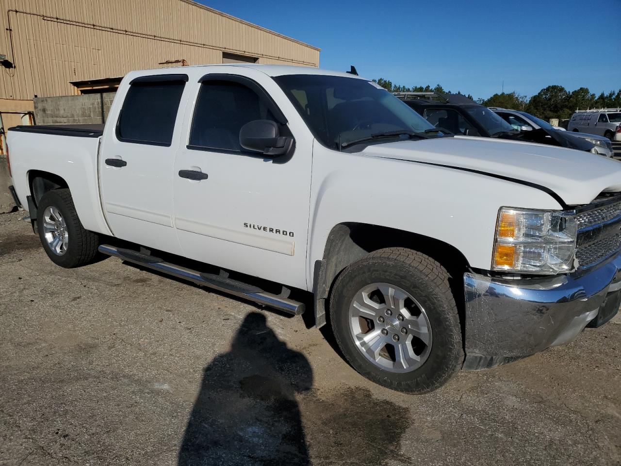 2013 Chevrolet Silverado VIN 3GCPCSE00DG222064 Copart auction photo, front end damage thumbnail 4