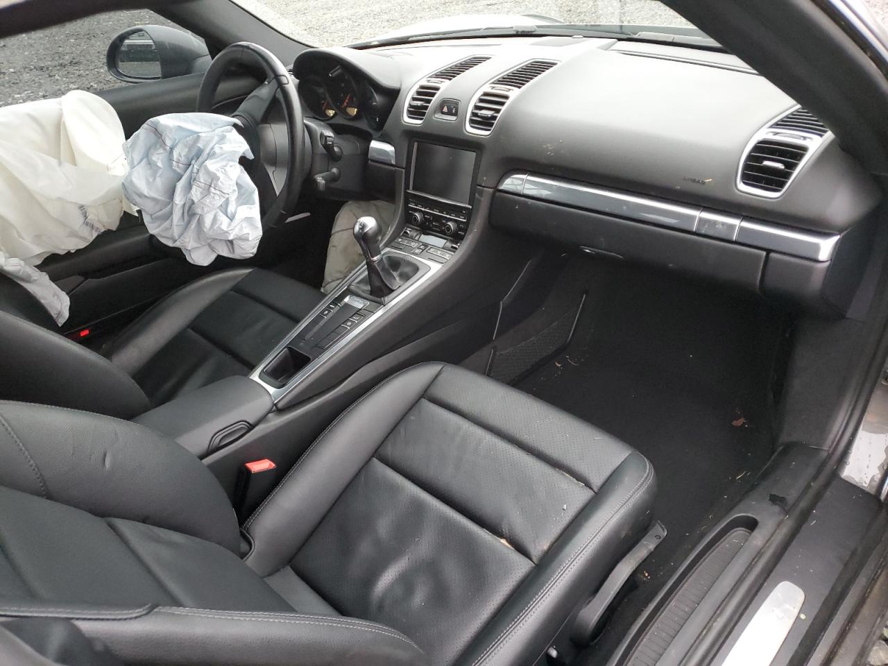2014 Porsche Cayman VIN WP0AA2A81EK170848 Copart auction photo, all over / undercarriage damage thumbnail 8