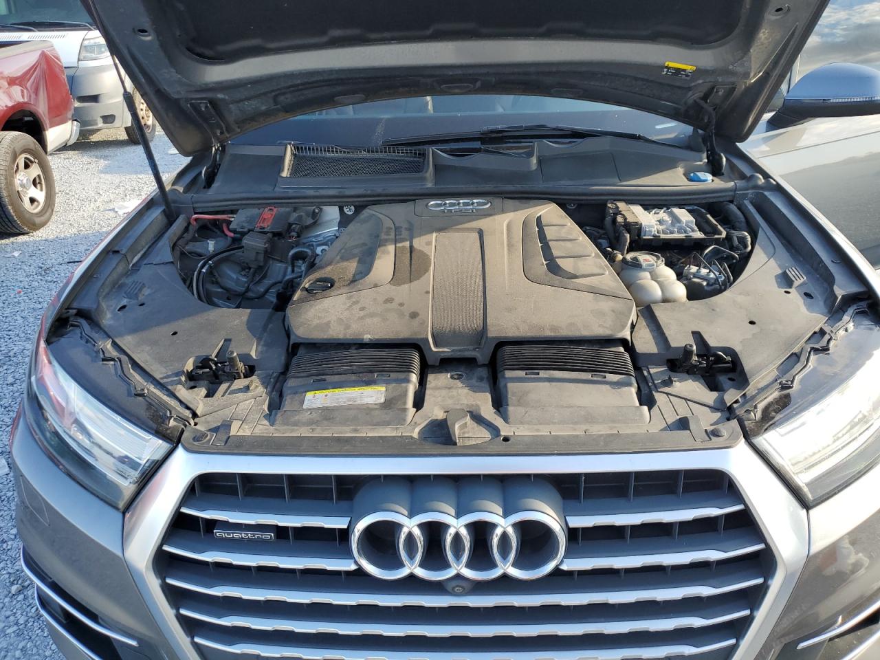 2018 Audi Q7 VIN WA1LHAF73JD001339 Copart auction photo, vandalism damage thumbnail 12