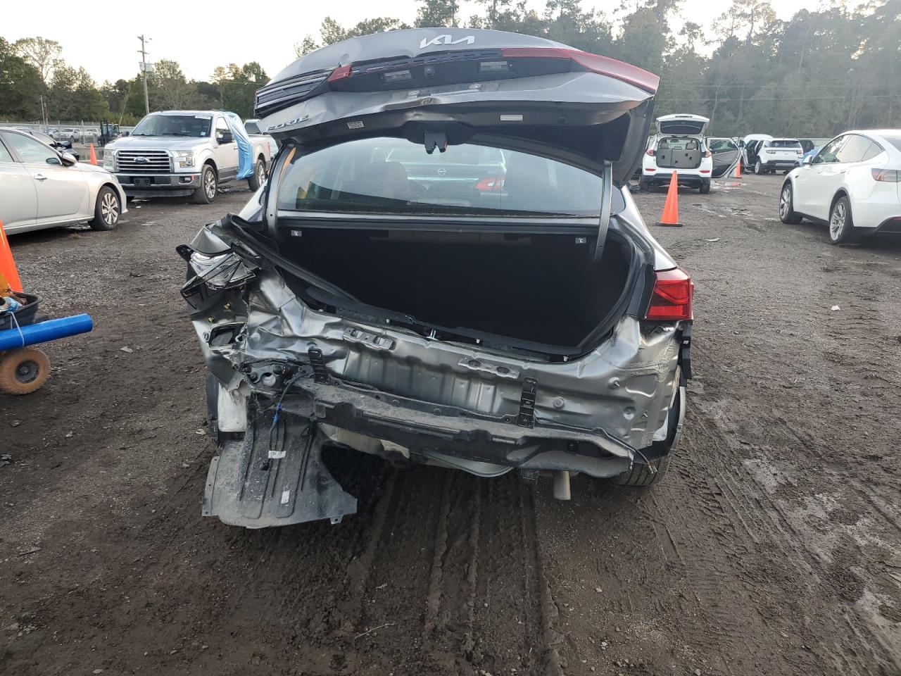 2023 KIA Forte VIN 3KPF24AD1PE615073 Copart auction photo, rear end damage thumbnail 6