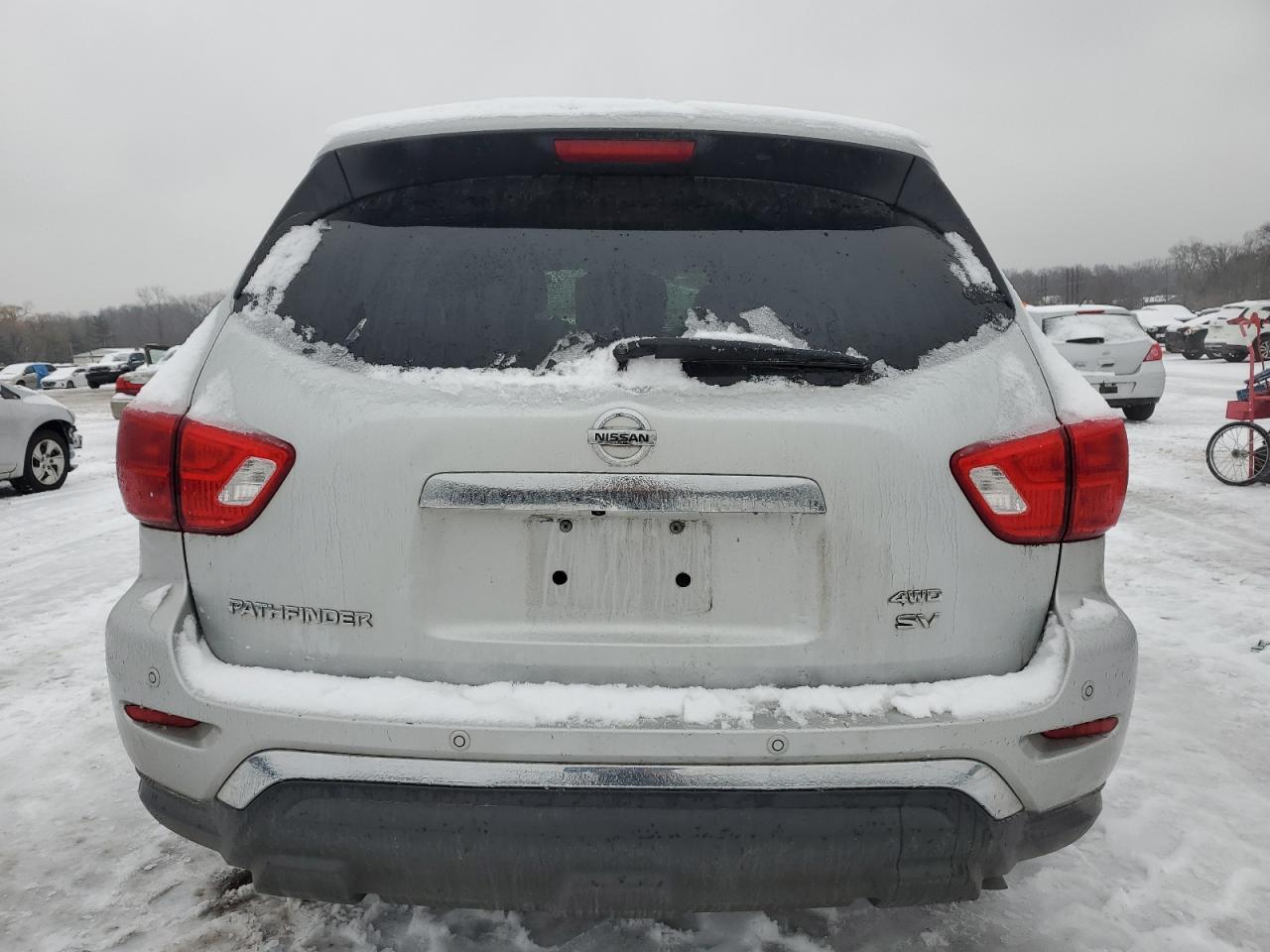 2018 Nissan Pathfinder VIN 5N1DR2MM5JC642869 Copart auction photo, side damage thumbnail 6