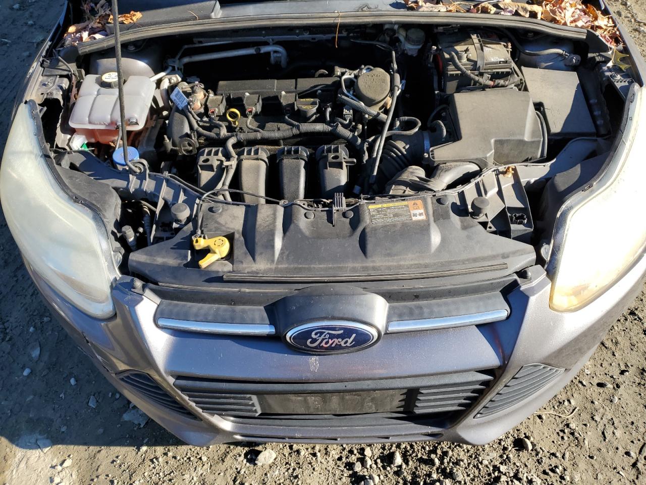 2013 Ford Focus VIN 1FADP3K25DL241415 Copart auction photo, front end / side damage thumbnail 11