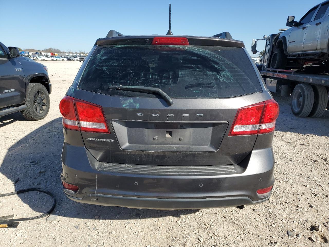 2019 Dodge Journey VIN 3C4PDCBB0KT853412 Copart auction photo, undercarriage / side damage thumbnail 6