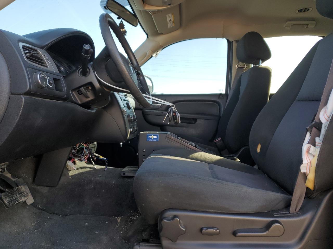 2012 Chevrolet Tahoe VIN 1GNLC2E08CR262591 Copart auction photo, front end / side damage thumbnail 7