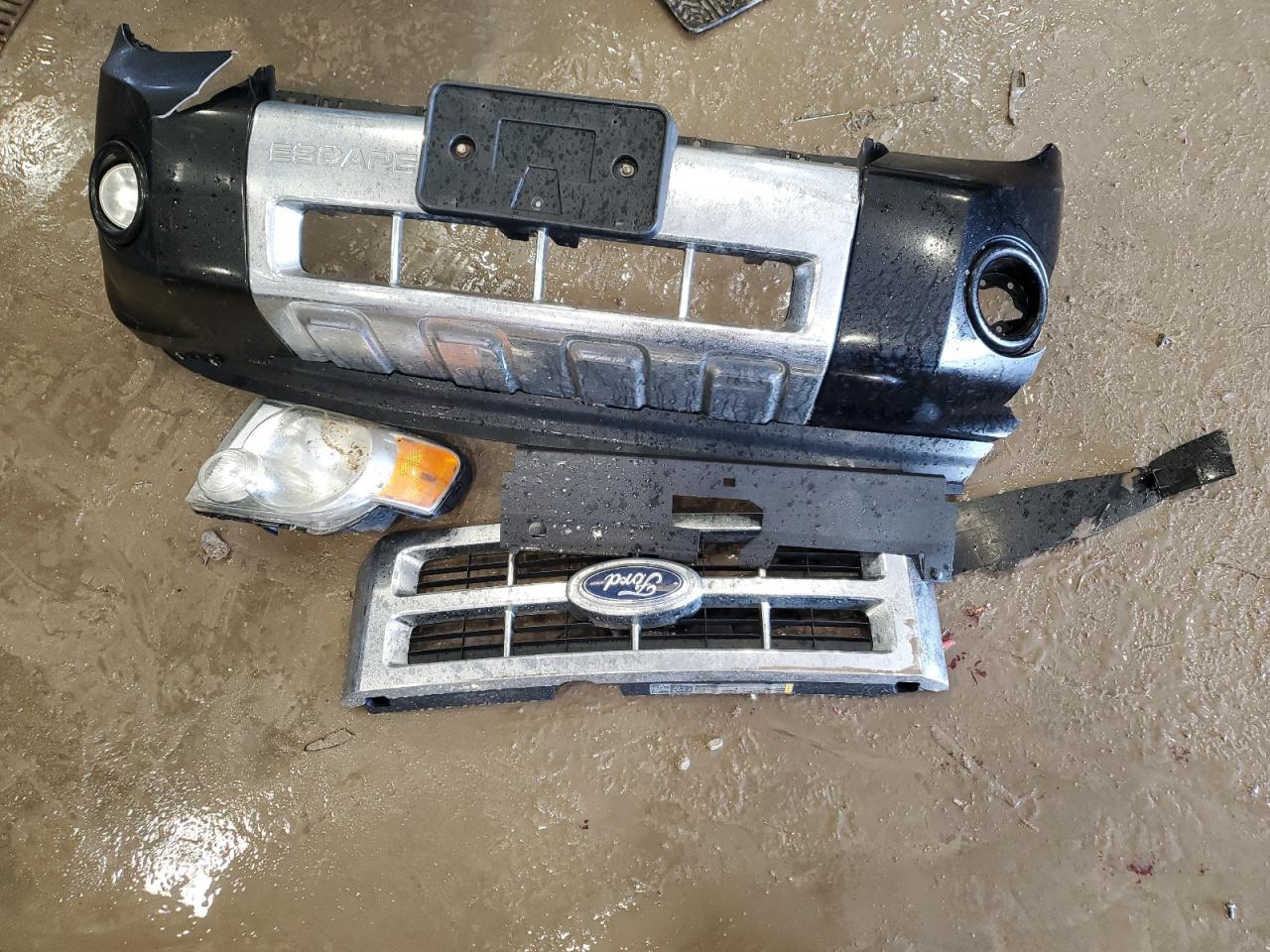 2012 Ford Escape VIN 1FMCU9EGXCKB90373 Copart auction photo, front end / side damage thumbnail 13
