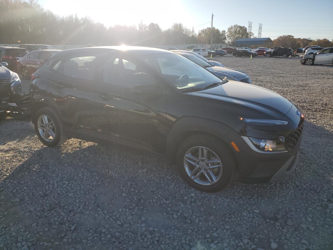 2022 Hyundai Kona VIN KM8K22AB3NU806702 Copart auction photo, rear end damage thumbnail 4