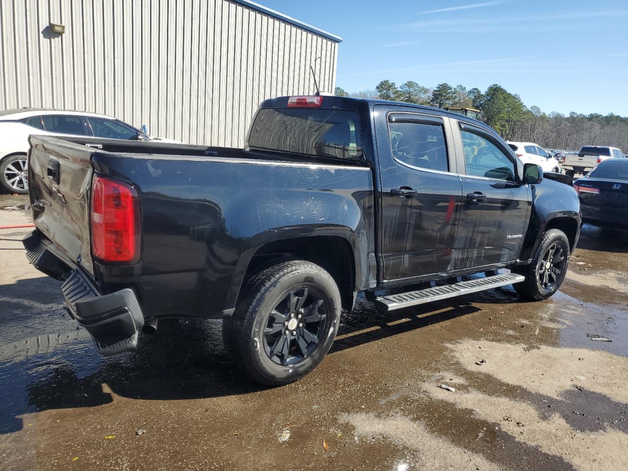 2016 Chevrolet Colorado VIN 1GCGSCE30G1182056 Copart auction photo, rear end / front end damage thumbnail 3