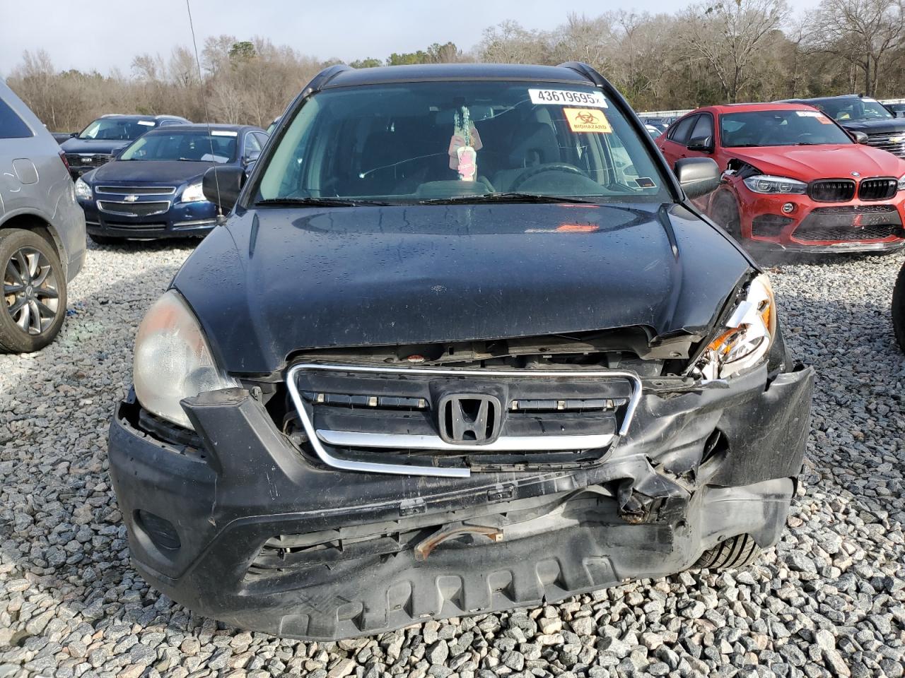 2005 Honda CR-V VIN SHSRD68515U308259 Copart auction photo, front end damage thumbnail 5