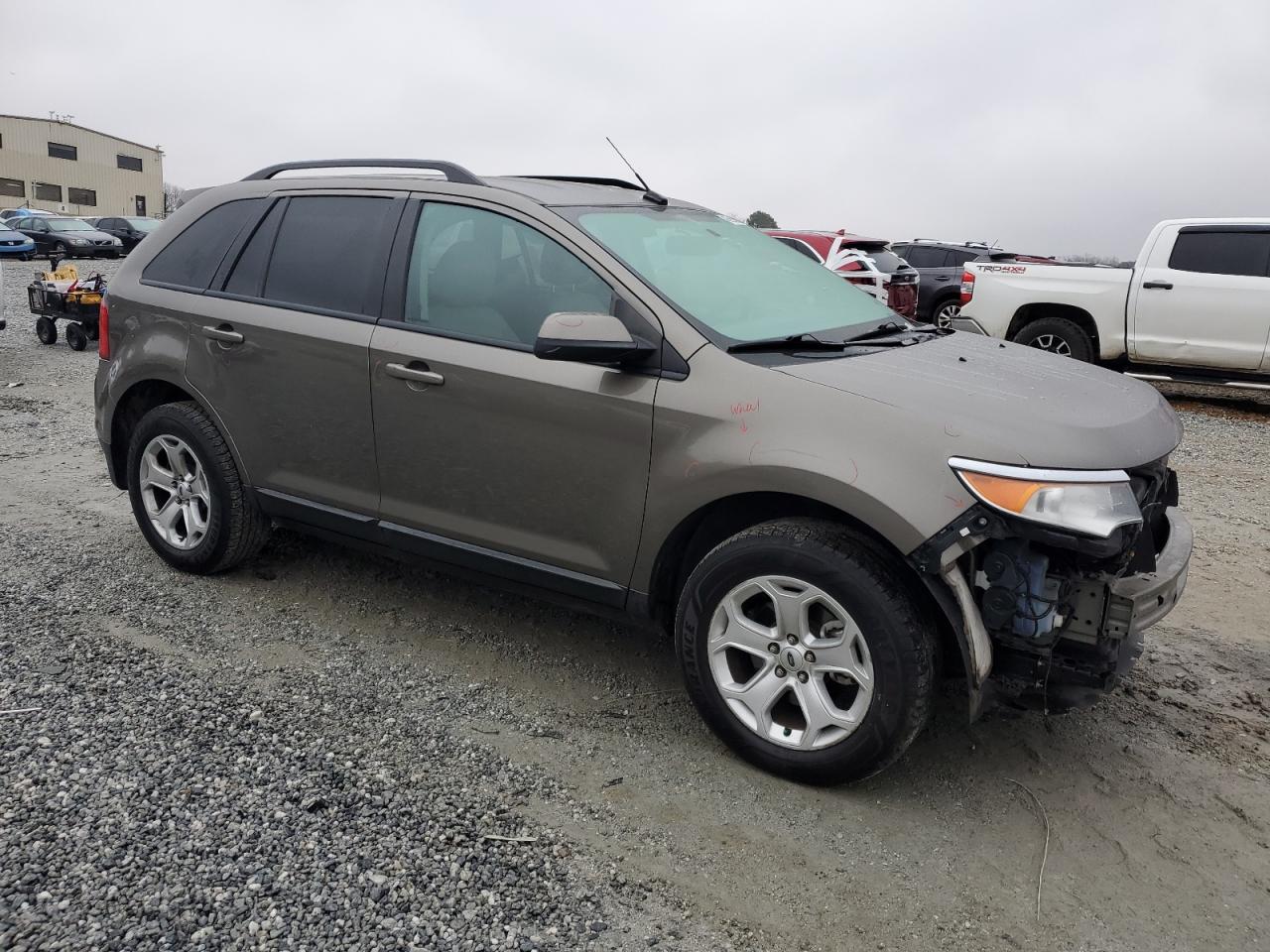 2013 Ford Edge VIN 2FMDK3JC1DBC83448 Copart auction photo, front end / minor dent/scratches damage thumbnail 4