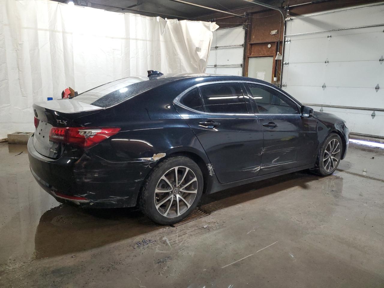 2017 Acura TLX VIN 19UUB3F59HA000800 Copart auction photo, side damage thumbnail 3