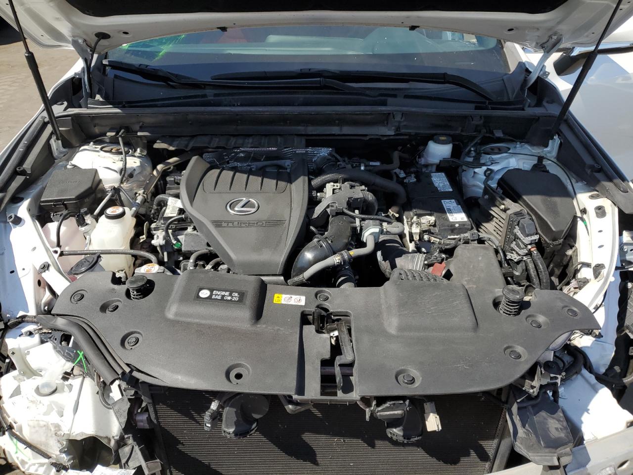 2022 Lexus NX VIN 2T2GGCEZ2NC005342 Copart auction photo, front end damage thumbnail 12