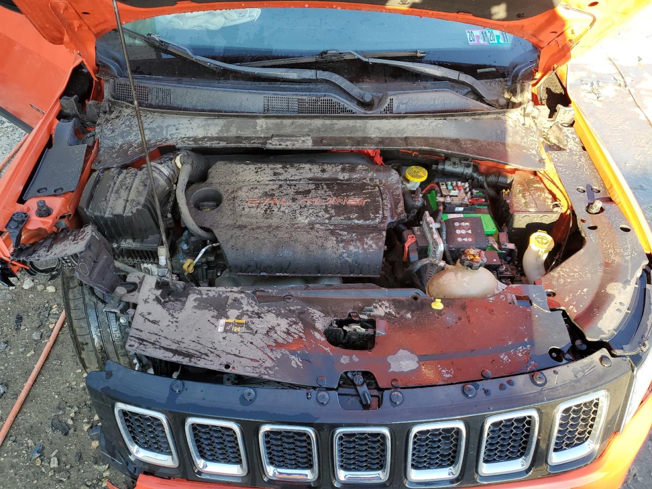 2020 Jeep Compass VIN 3C4NJDAB8LT148463 Copart auction photo, front end damage thumbnail 12