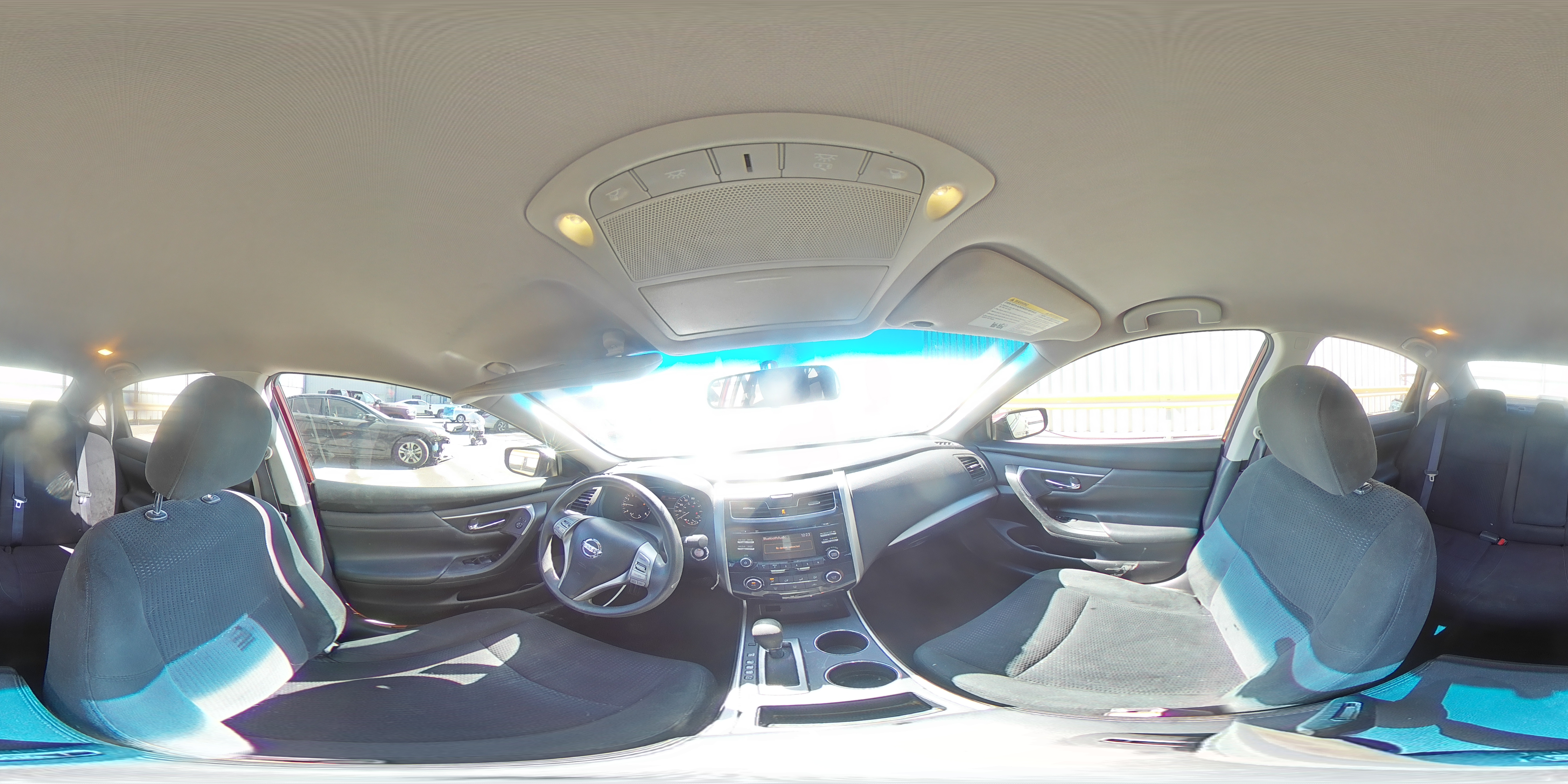 2015 Nissan Altima VIN 1N4AL3AP0FN890574 Copart auction photo, rear end / side damage thumbnail 14