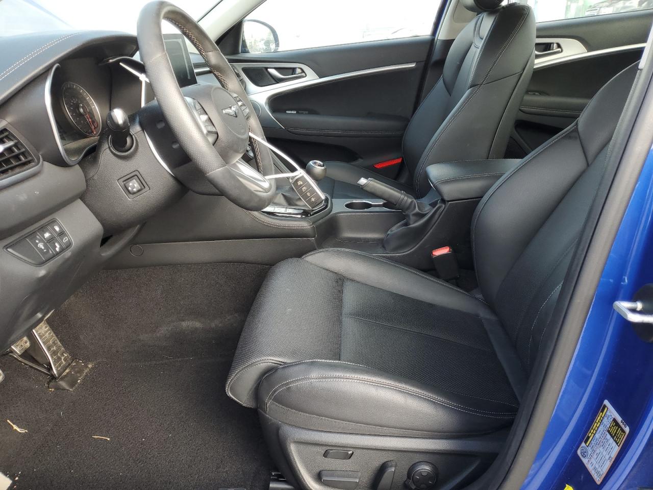 2020 Genesis G70 VIN KMTG24LA1LU063322 Copart auction photo, front end damage thumbnail 7