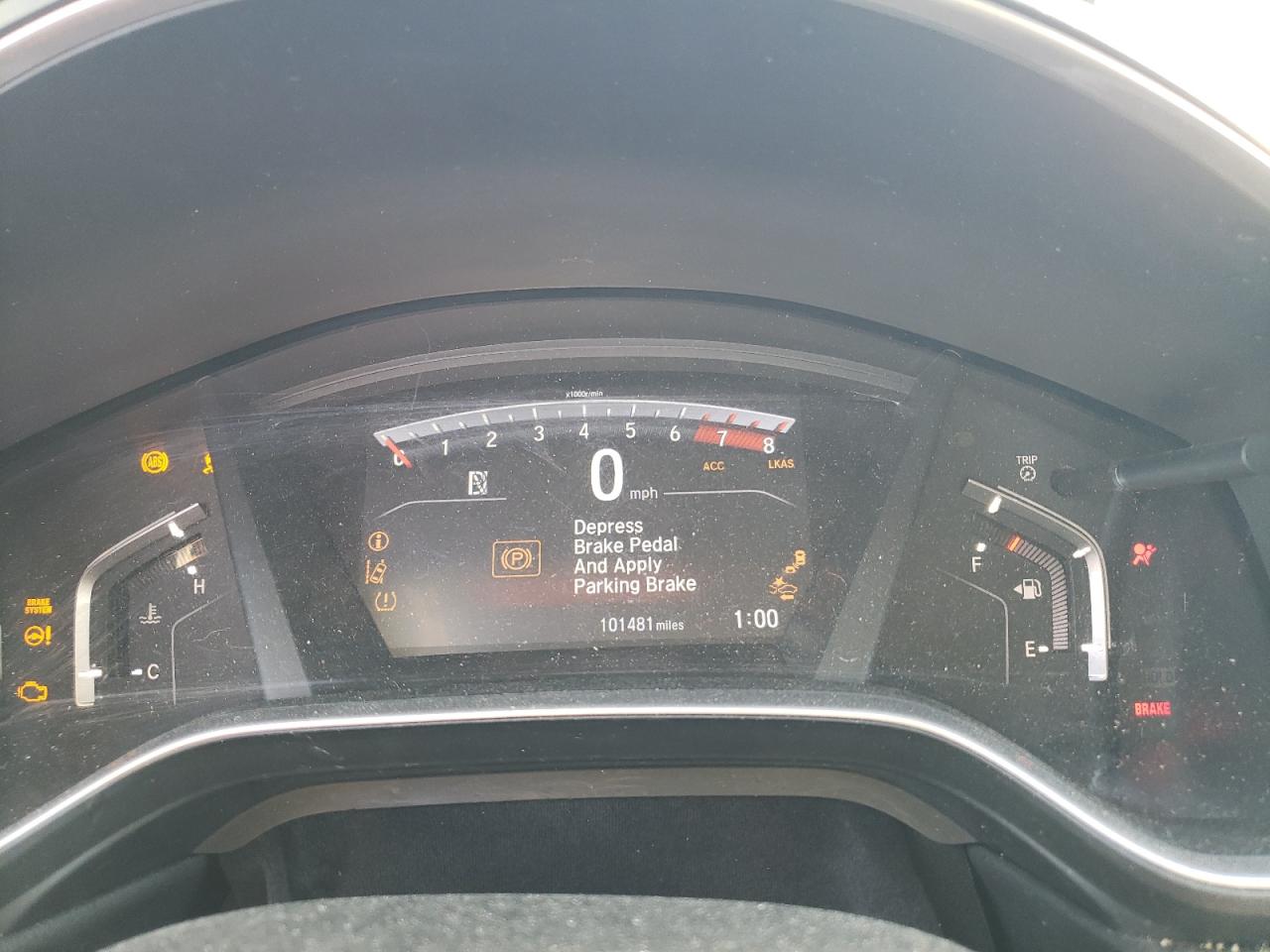 2018 Honda CR-V VIN 7FARW2H50JE074561 Copart auction photo, all over damage thumbnail 9