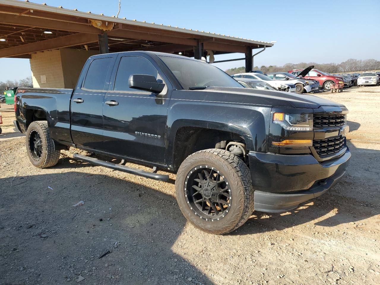 2018 Chevrolet Silverado VIN 1GCVKPEC7JZ105336 Copart auction photo, side / rear end damage thumbnail 4