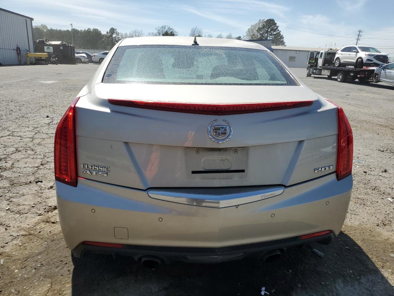 2013 Cadillac ATS VIN 1G6AF5SX4D0139518 Copart auction photo, top/roof / front end damage thumbnail 6