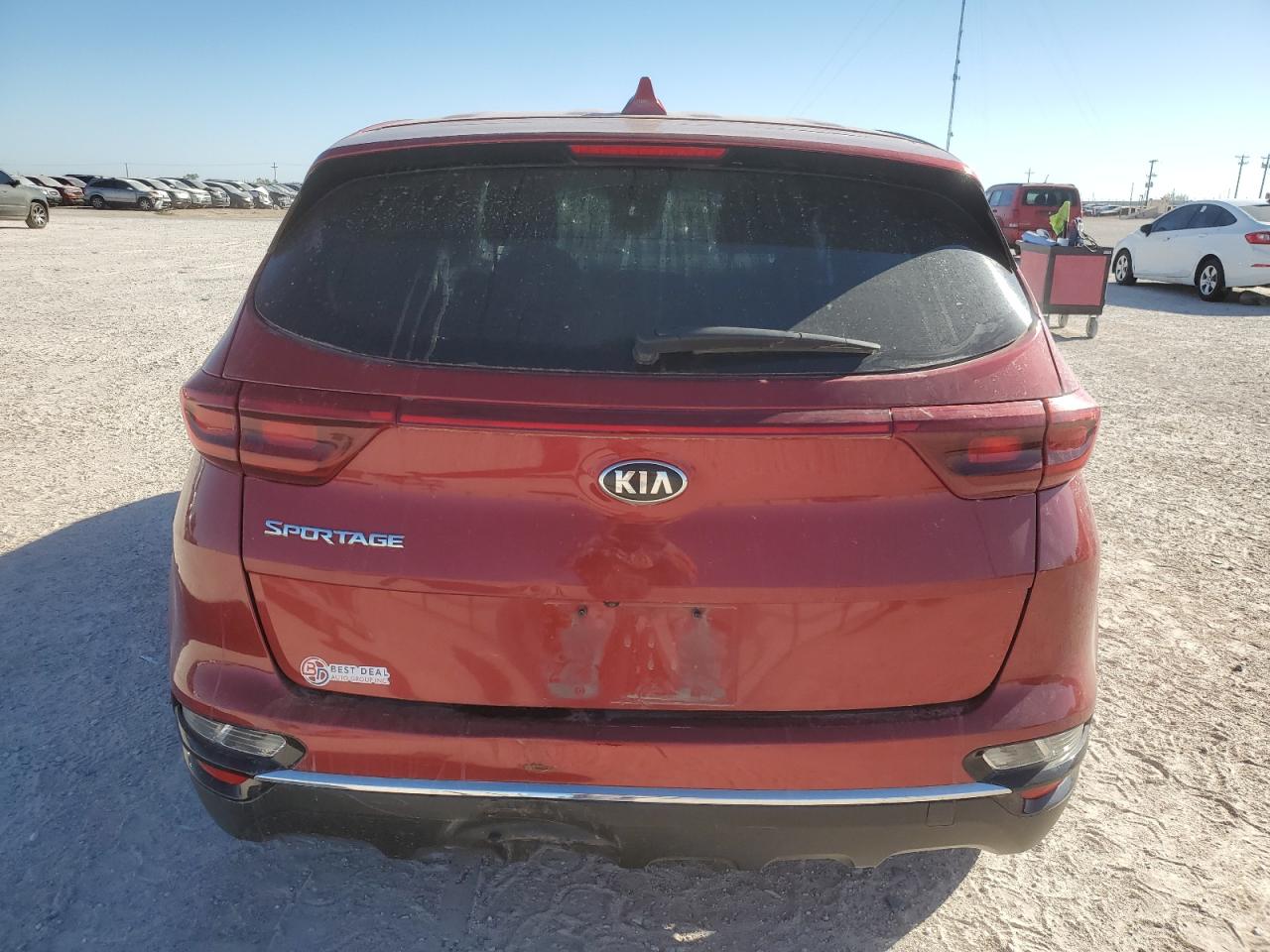 2021 KIA Sportage VIN KNDPM3AC6M7926915 Copart auction photo, water/flood / top/roof damage thumbnail 6