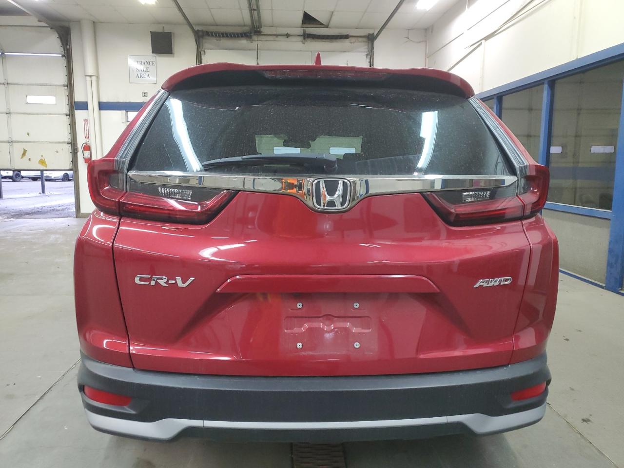 2022 Honda CR-V VIN 2HKRW2H55NH625215 Copart auction photo, side damage thumbnail 6