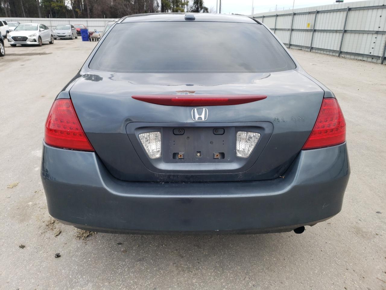 2007 Honda Accord VIN 1HGCM56827A161645 Copart auction photo, front end damage thumbnail 6