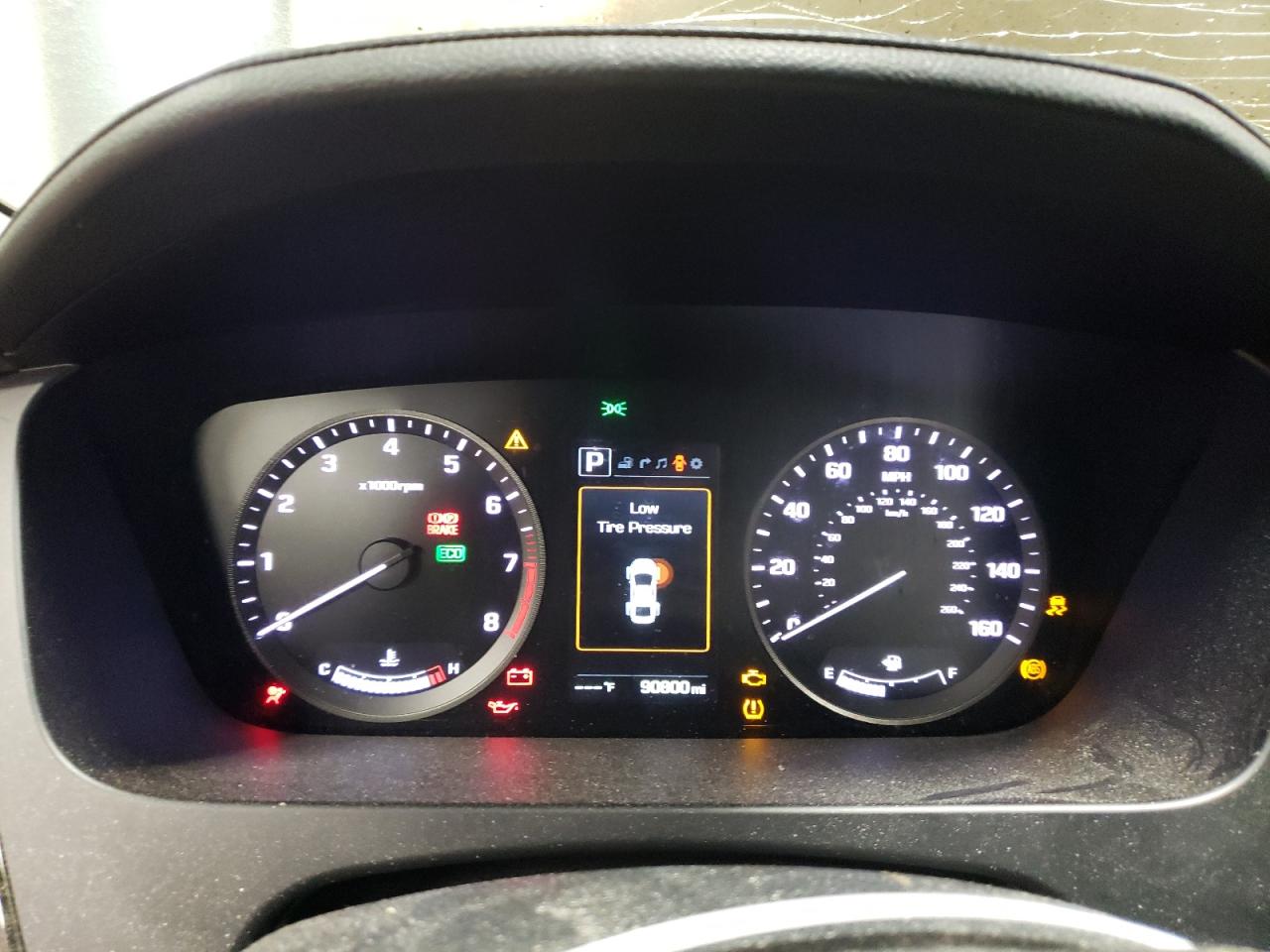 2017 Hyundai Sonata VIN 5NPE34AF0HH520690 Copart auction photo, burn - engine damage thumbnail 9