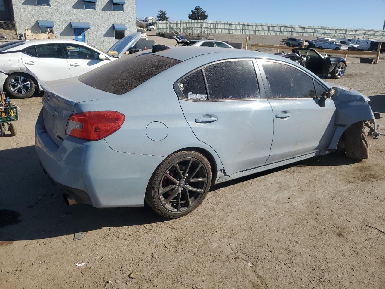 2019 Subaru WRX VIN JF1VA1B65K9809346 Copart auction photo, front end damage thumbnail 3