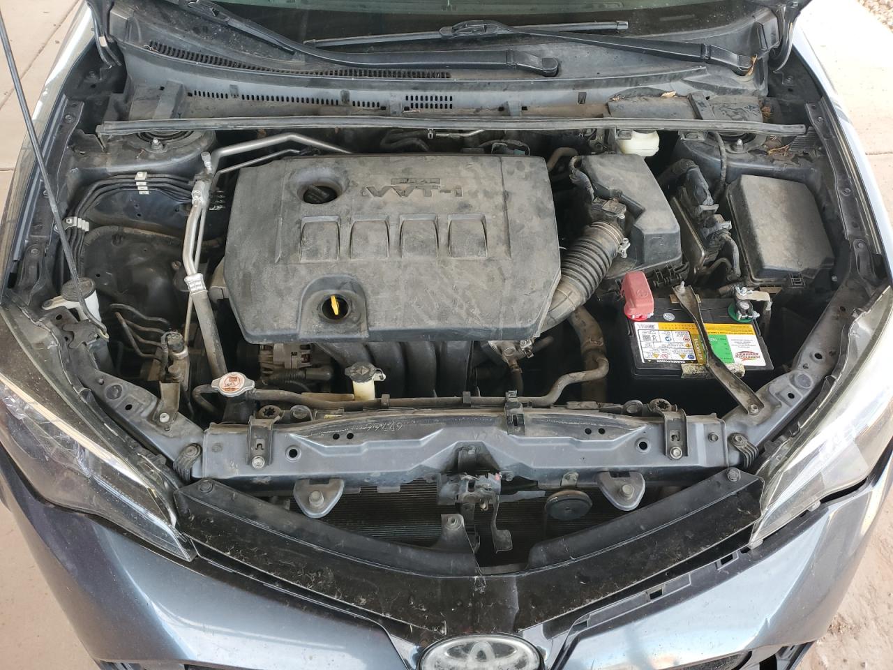 2017 Toyota Corolla VIN 2T1BURHE8HC868802 Copart auction photo, front end / rear end damage thumbnail 11