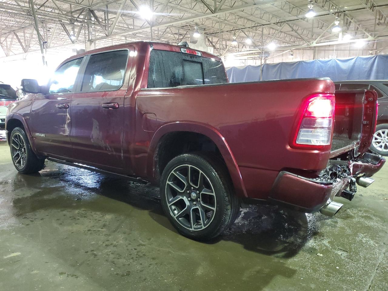 2019 RAM 1500 VIN 1C6SRFJT4KN772296 Copart auction photo, rear end damage thumbnail 2