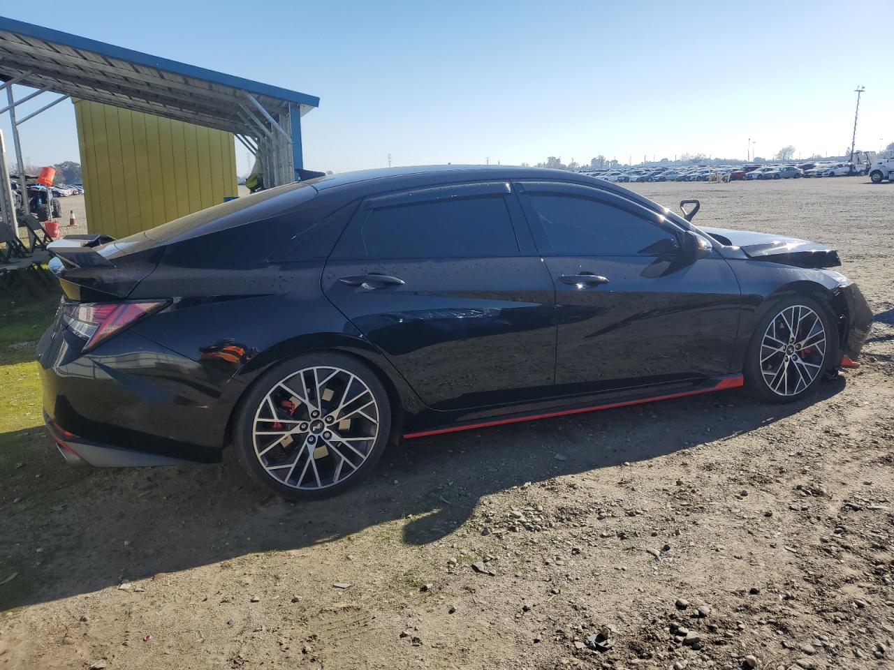 2022 Hyundai Elantra VIN KMHLW4AK1NU003973 Copart auction photo, front end damage thumbnail 3