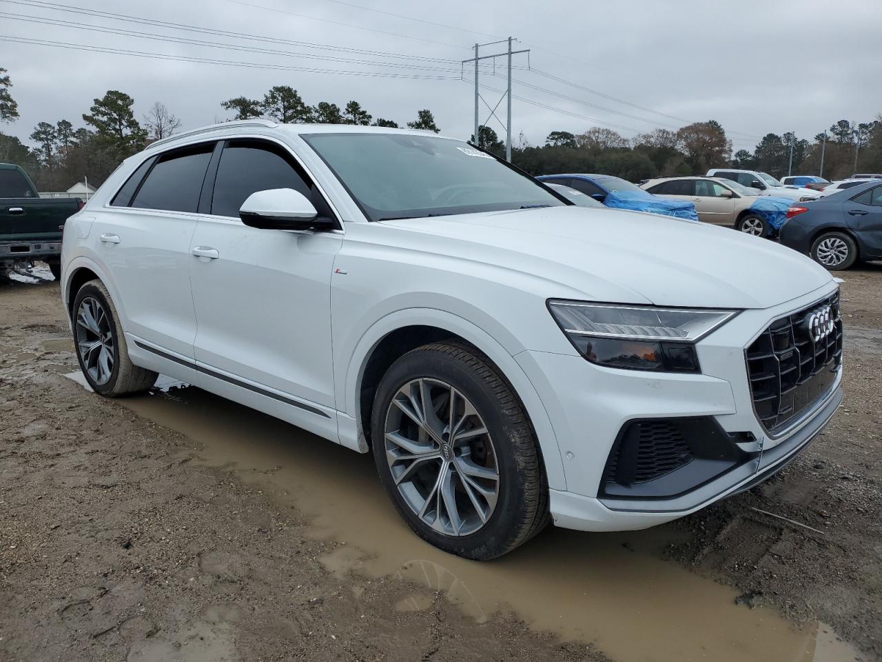 2021 Audi Q8 VIN WA1EVAF12MD004203 Copart auction photo, mechanical / minor dent/scratches damage thumbnail 4