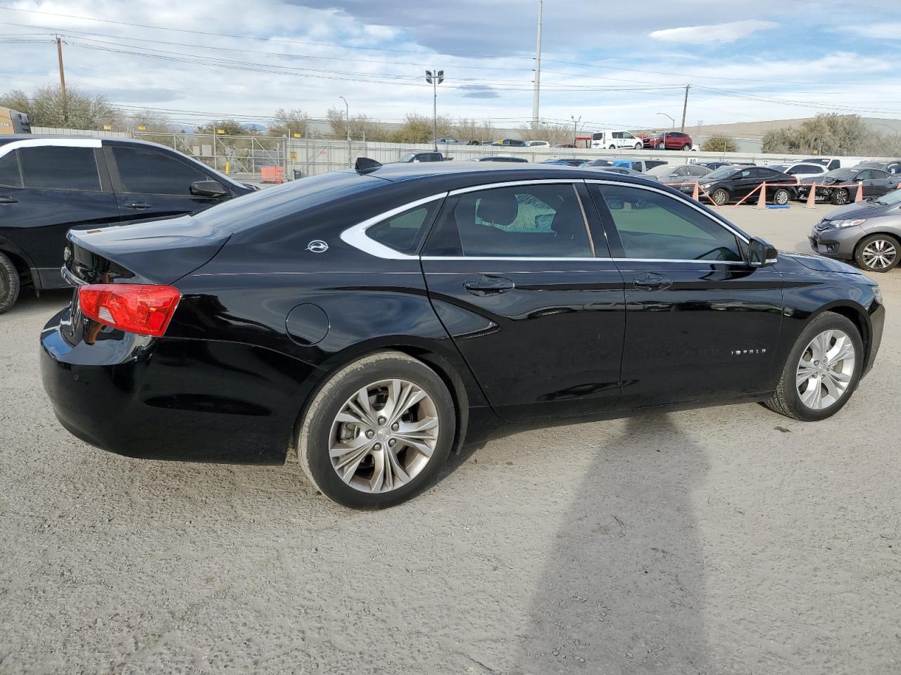 2014 Chevrolet Impala VIN 2G1115SL9E9272851 Copart auction photo, vandalism damage thumbnail 3