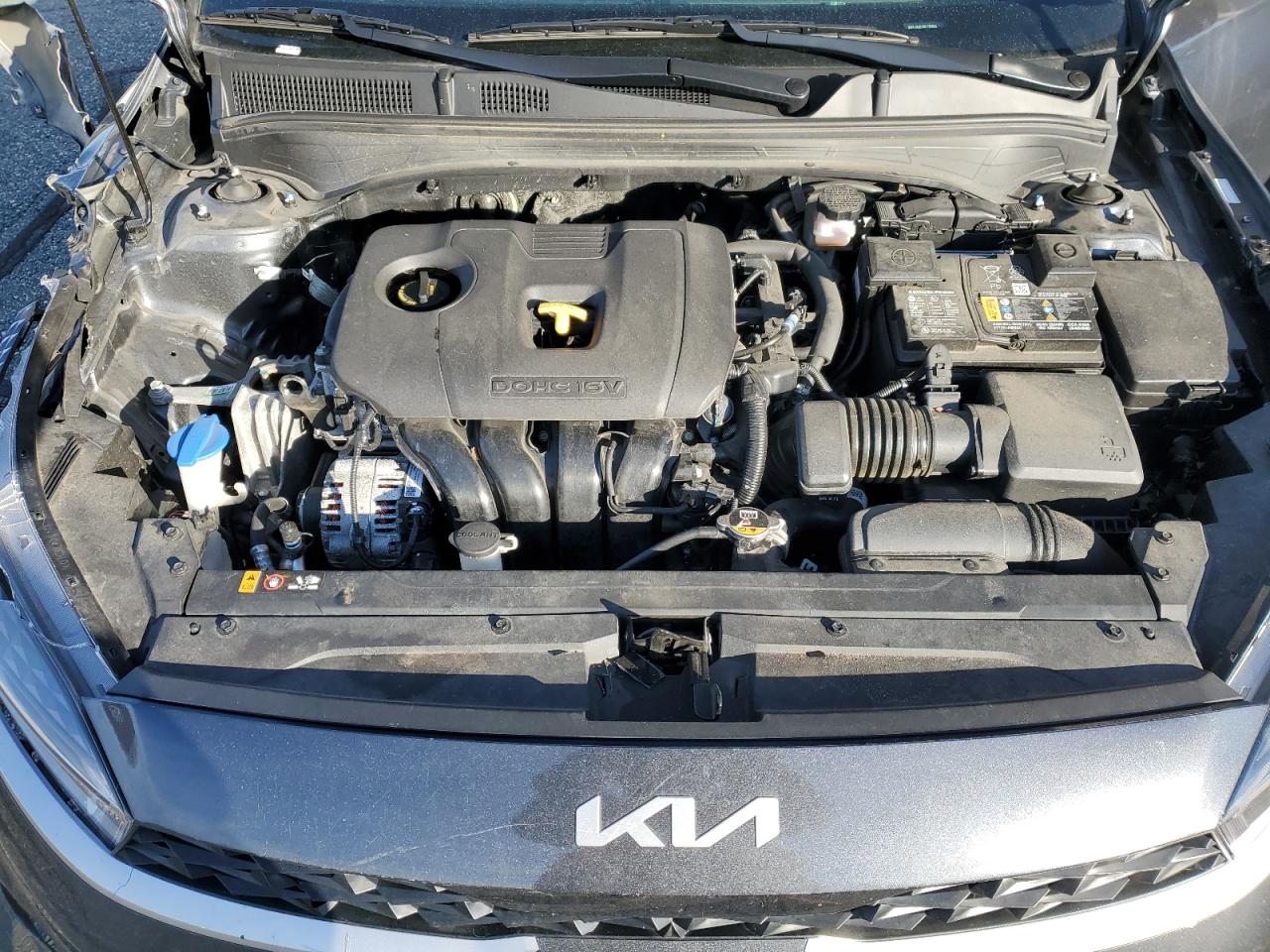 2024 KIA Forte VIN 3KPF24AD1RE739802 Copart auction photo, side / front end damage thumbnail 11