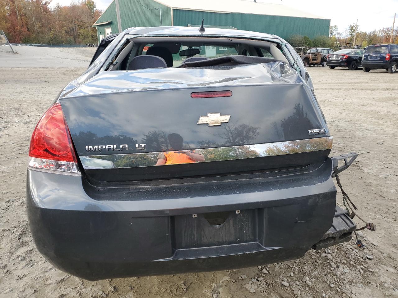 2011 Chevrolet Impala VIN 2G1WB5EK0B1148645 Copart auction photo, all over / rear end damage thumbnail 6
