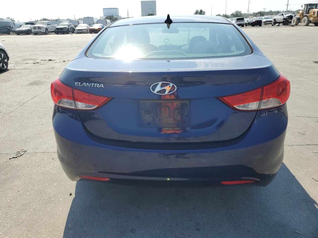 2013 Hyundai Elantra VIN 5NPDH4AE3DH352218 Copart auction photo, water/flood damage thumbnail 6