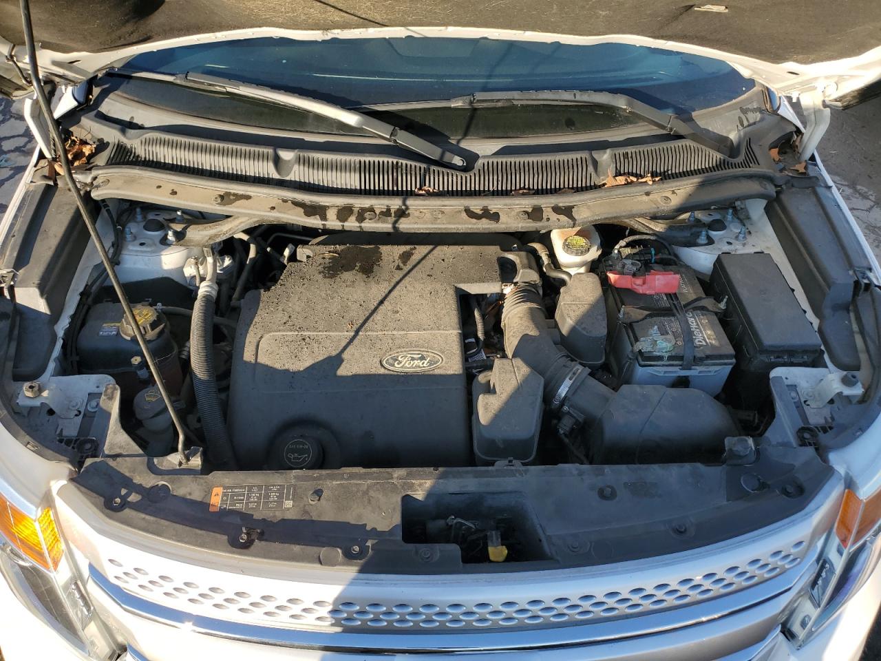 2015 Ford Explorer VIN 1FM5K7D85FGB46799 Copart auction photo, side damage thumbnail 12