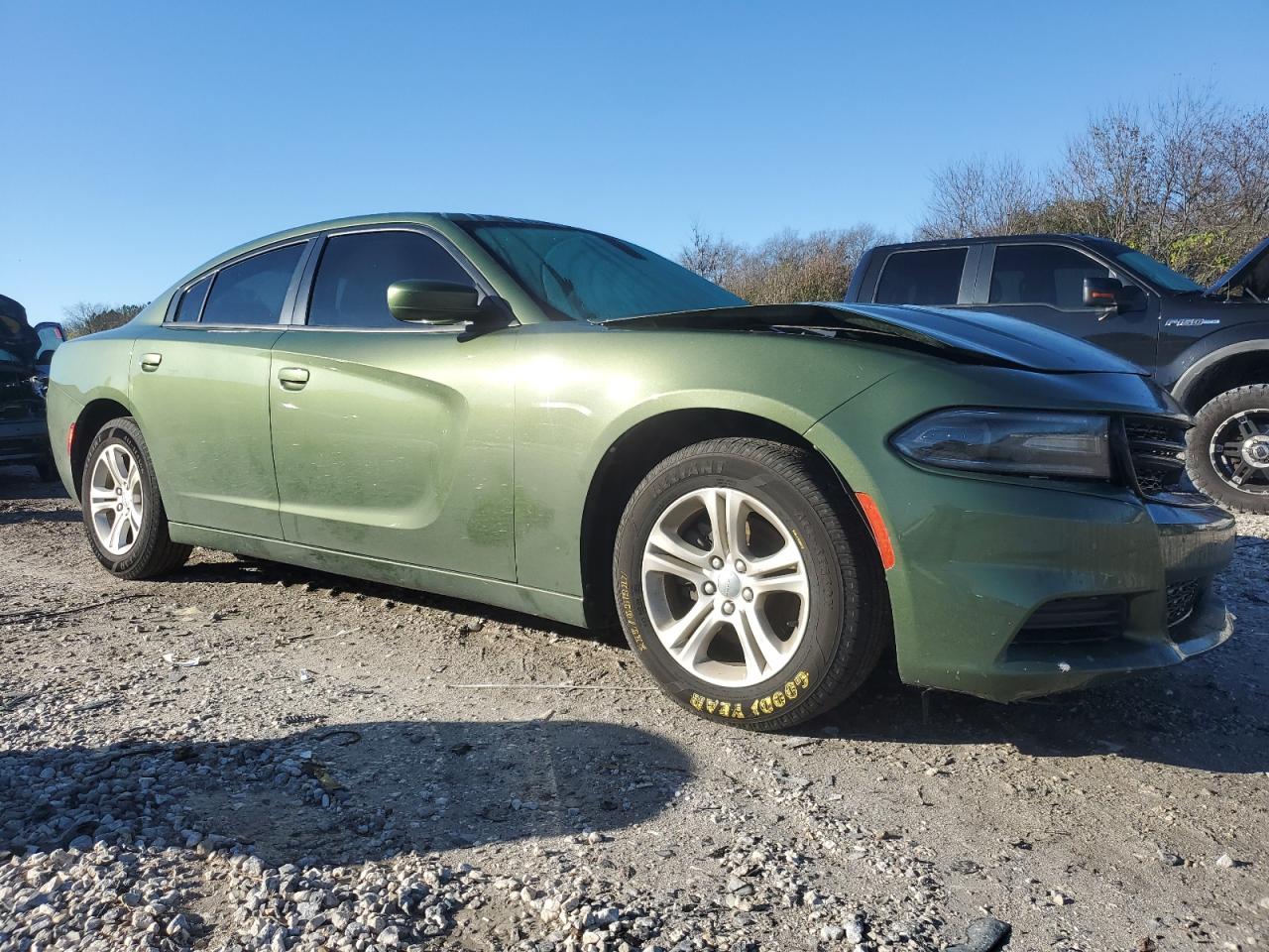 2020 Dodge Charger VIN 2C3CDXBG0LH101614 Copart auction photo, front end damage thumbnail 4