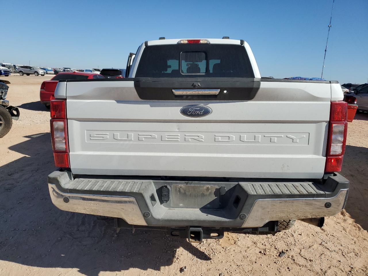 2022 Ford F250 VIN 1FT7W2B61NEE50079 Copart auction photo, side damage thumbnail 6